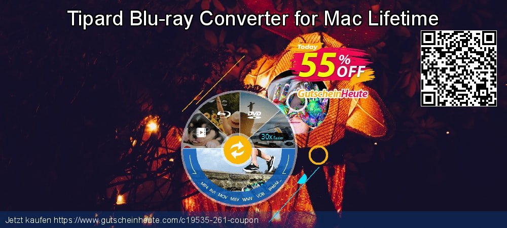 Tipard Blu-ray Converter for Mac Lifetime ausschließenden Diskont Bildschirmfoto