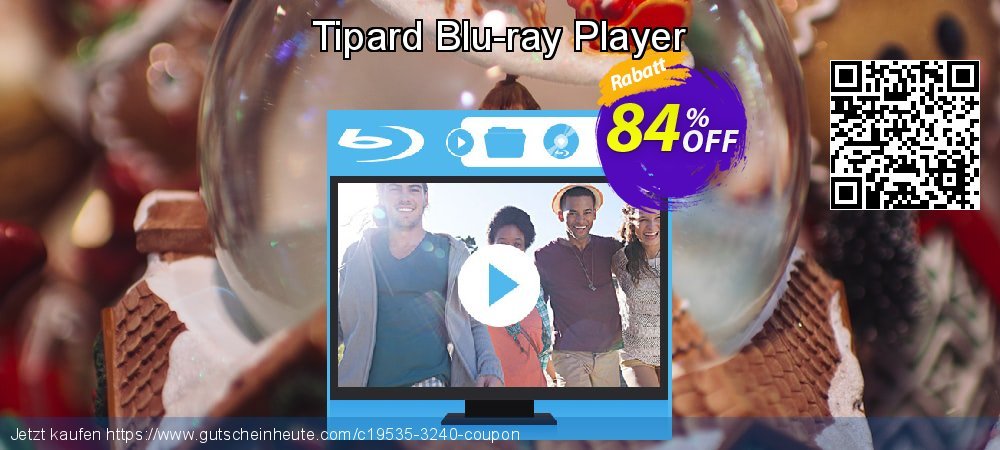 Tipard Blu-ray Player umwerfenden Ermäßigung Bildschirmfoto