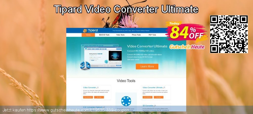 Tipard Video Converter Ultimate toll Sale Aktionen Bildschirmfoto