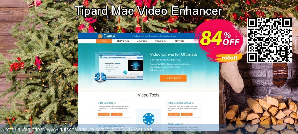 Tipard Mac Video Enhancer genial Disagio Bildschirmfoto