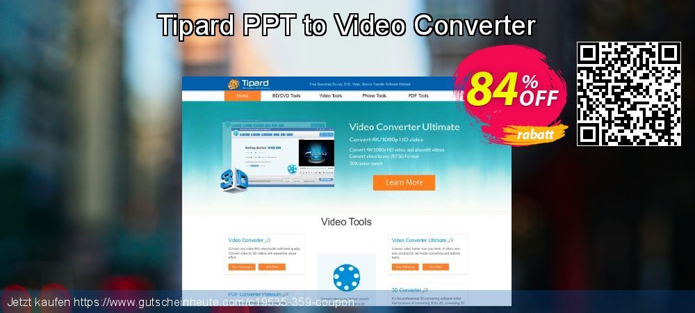 Tipard PPT to Video Converter fantastisch Preisnachlässe Bildschirmfoto