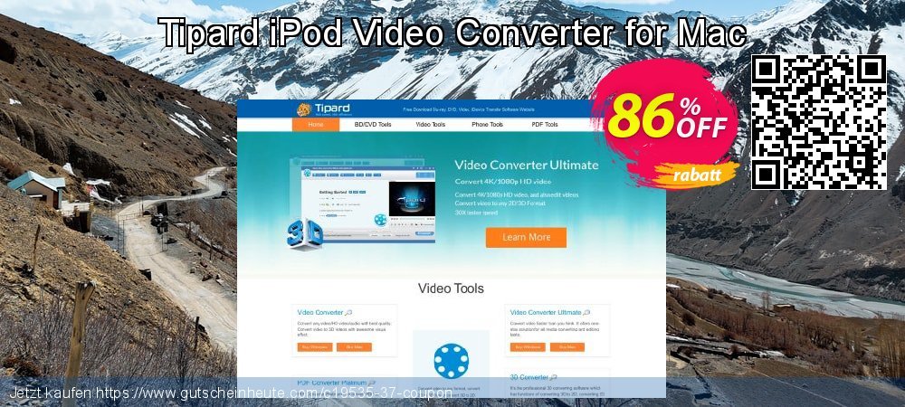 Tipard iPod Video Converter for Mac faszinierende Nachlass Bildschirmfoto