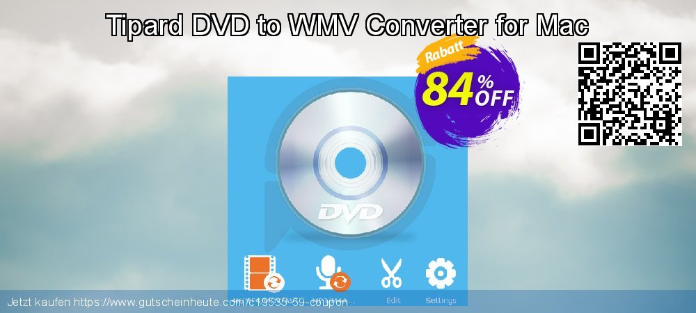 Tipard DVD to WMV Converter for Mac wunderschön Ausverkauf Bildschirmfoto