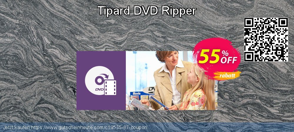 Tipard DVD Ripper wunderbar Promotionsangebot Bildschirmfoto