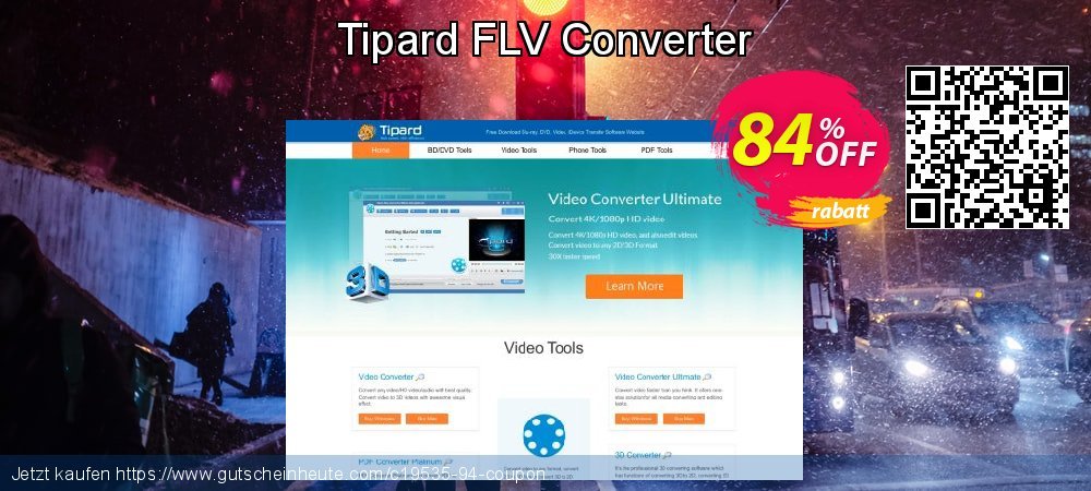 Tipard FLV Converter formidable Außendienst-Promotions Bildschirmfoto
