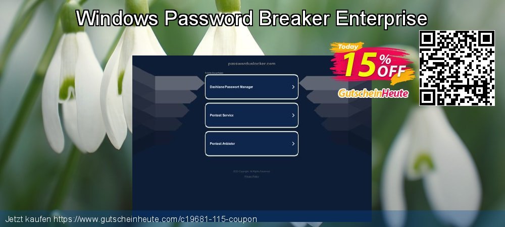 Windows Password Breaker Enterprise besten Preisnachlässe Bildschirmfoto