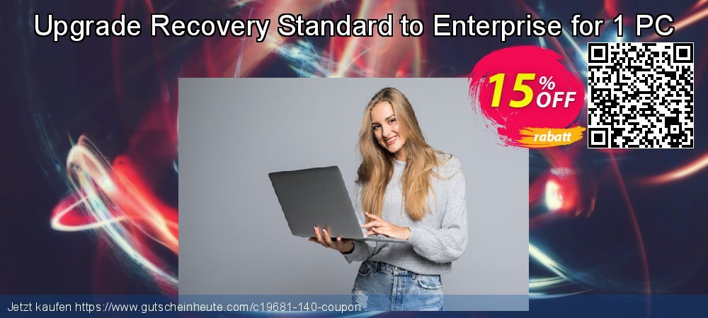 Upgrade Recovery Standard to Enterprise for 1 PC spitze Ausverkauf Bildschirmfoto