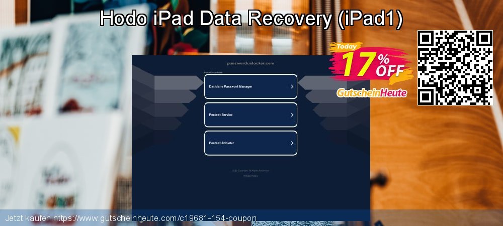 Hodo iPad Data Recovery - iPad1  super Ermäßigung Bildschirmfoto