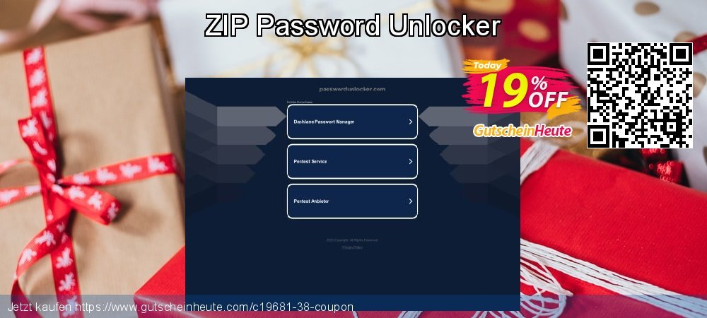 ZIP Password Unlocker umwerfende Nachlass Bildschirmfoto