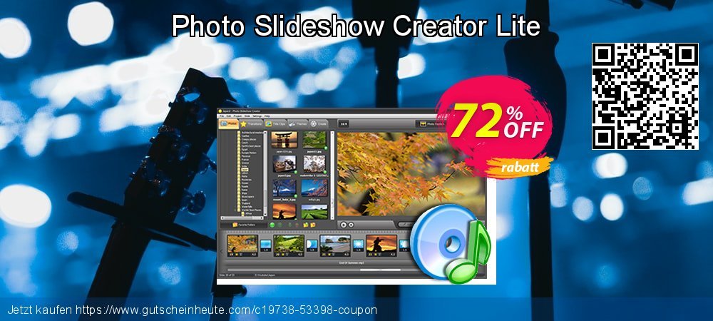 Photo Slideshow Creator Lite Exzellent Preisnachlass Bildschirmfoto