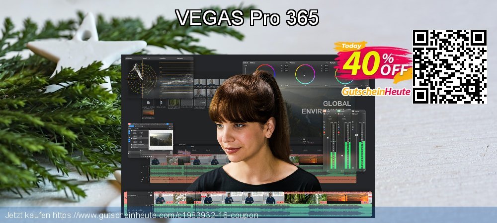 VEGAS Pro 365 formidable Verkaufsförderung Bildschirmfoto
