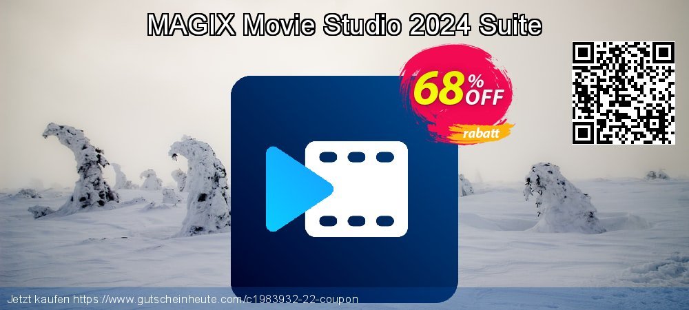 MAGIX Movie Studio 2024 Suite aufregenden Beförderung Bildschirmfoto