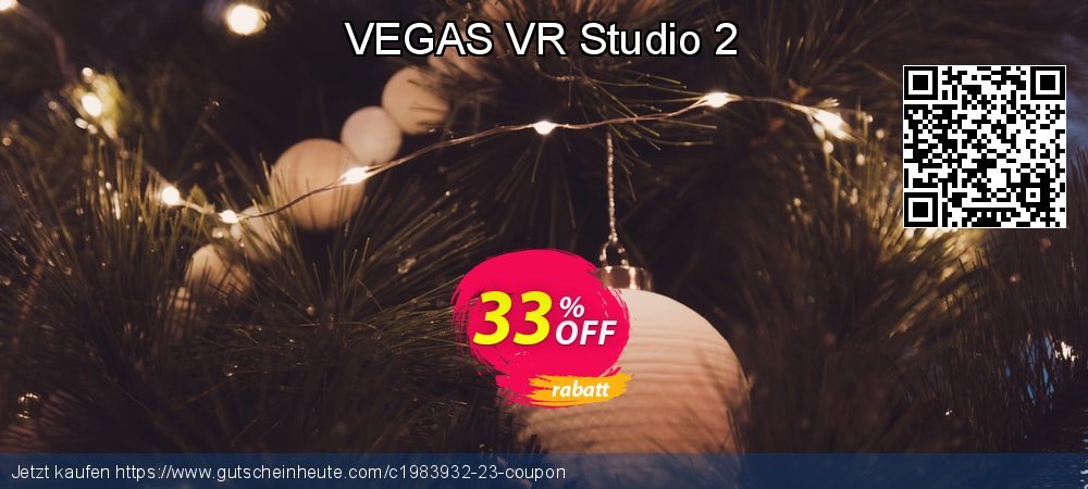 VEGAS VR Studio 2 umwerfende Sale Aktionen Bildschirmfoto