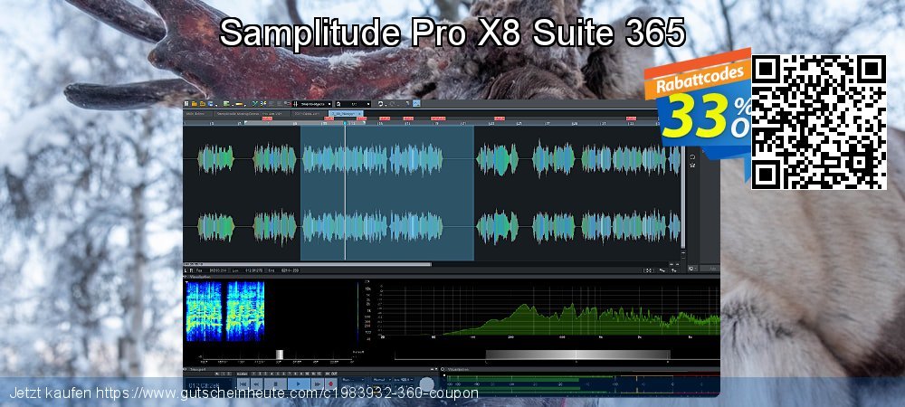 Samplitude Pro X8 Suite 365 verblüffend Beförderung Bildschirmfoto