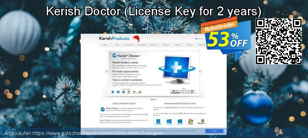 Kerish Doctor - License Key for 2 years  großartig Sale Aktionen Bildschirmfoto