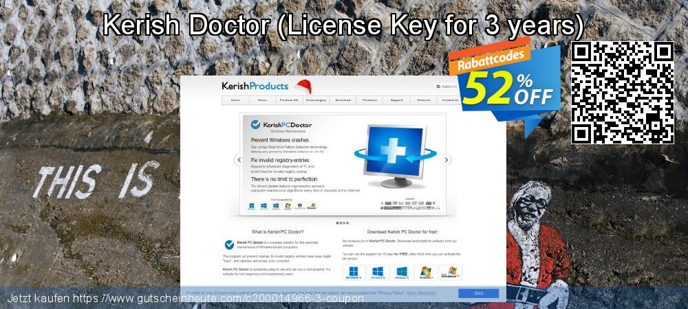 Kerish Doctor - License Key for 3 years  wunderbar Rabatt Bildschirmfoto