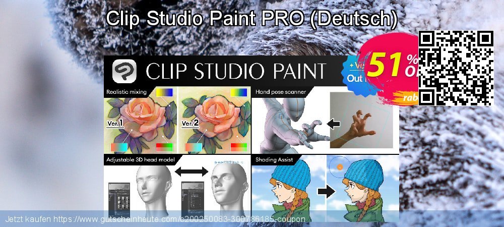 Clip Studio Paint PRO - Deutsch  ausschließenden Beförderung Bildschirmfoto