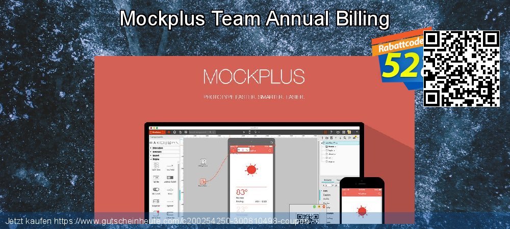 Mockplus Team Annual Billing ausschließenden Beförderung Bildschirmfoto
