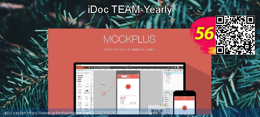 iDoc TEAM-Yearly toll Preisnachlass Bildschirmfoto