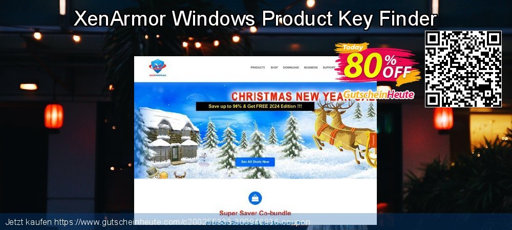 XenArmor Windows Product Key Finder atemberaubend Preisreduzierung Bildschirmfoto