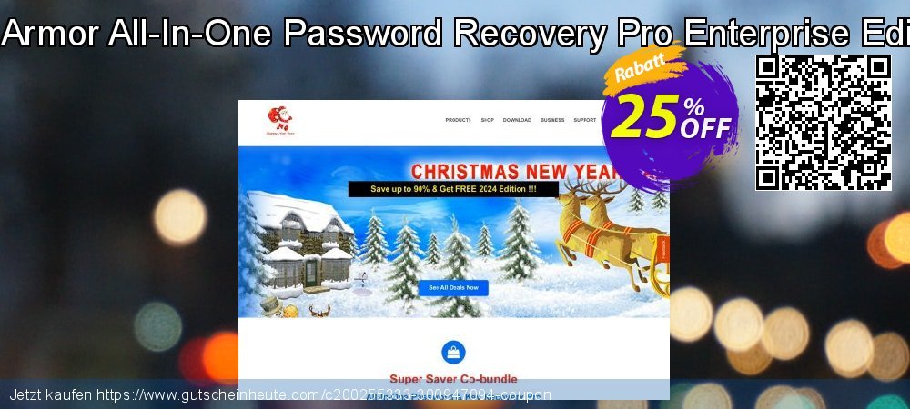 XenArmor All-In-One Password Recovery Pro Enterprise verblüffend Rabatt Bildschirmfoto