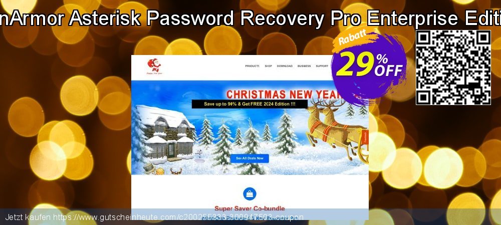 XenArmor Asterisk Password Recovery Pro Enterprise Edition Exzellent Ermäßigungen Bildschirmfoto