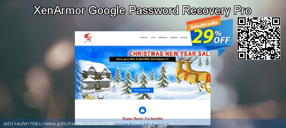 XenArmor Google Password Recovery Pro umwerfenden Diskont Bildschirmfoto