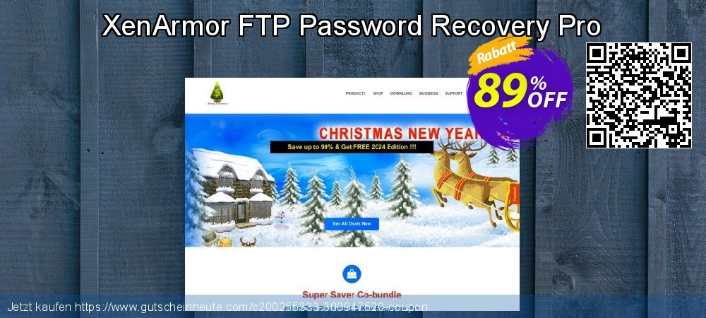 XenArmor FTP Password Recovery Pro erstaunlich Ermäßigungen Bildschirmfoto