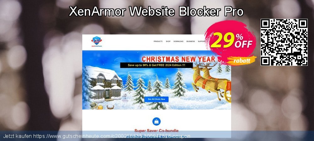 XenArmor Website Blocker Pro super Ermäßigung Bildschirmfoto