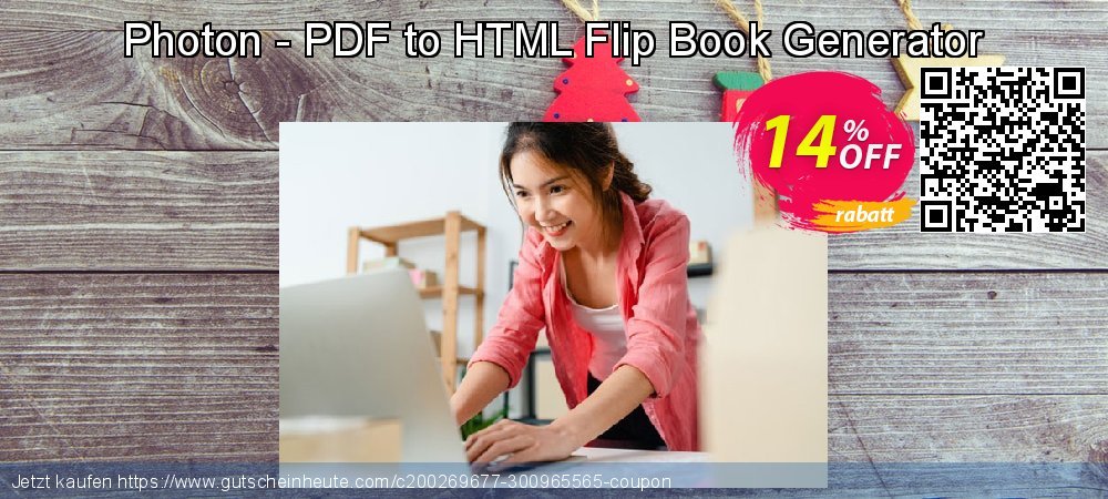 Photon - PDF to HTML Flip Book Generator Exzellent Beförderung Bildschirmfoto