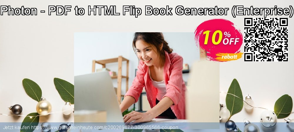 Photon - PDF to HTML Flip Book Generator - Enterprise  beeindruckend Sale Aktionen Bildschirmfoto