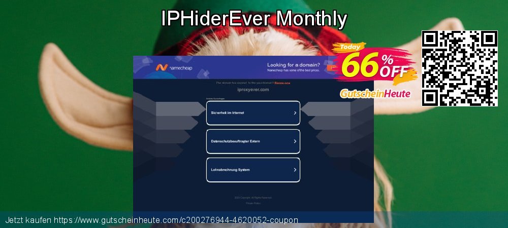 IPHiderEver Monthly spitze Außendienst-Promotions Bildschirmfoto