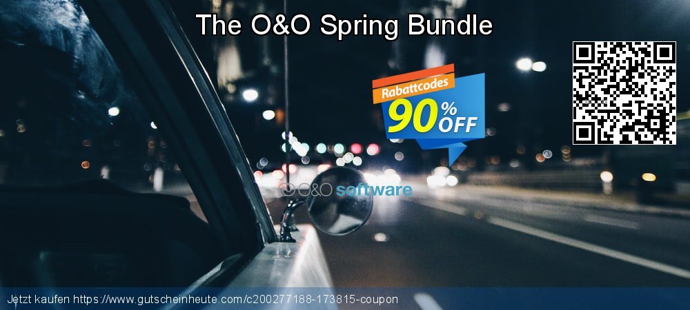 The O&O Spring Bundle erstaunlich Promotionsangebot Bildschirmfoto