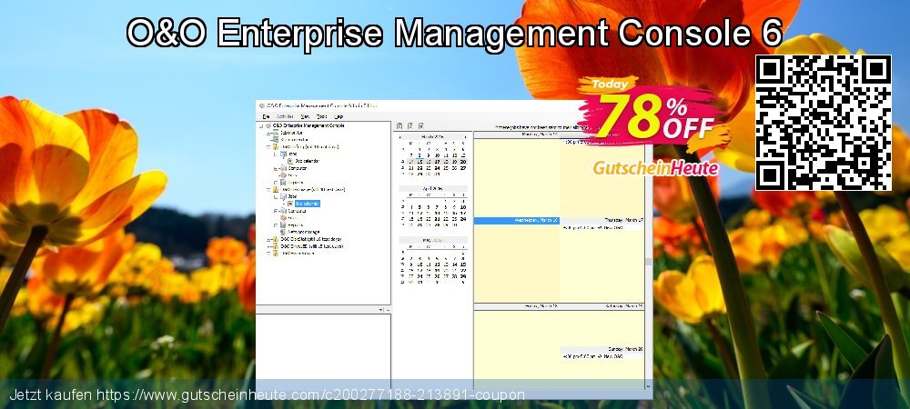 O&O Enterprise Management Console 6 klasse Außendienst-Promotions Bildschirmfoto