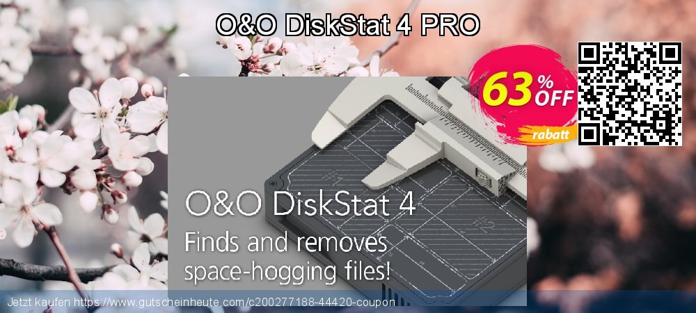 O&O DiskStat 4 PRO formidable Ausverkauf Bildschirmfoto