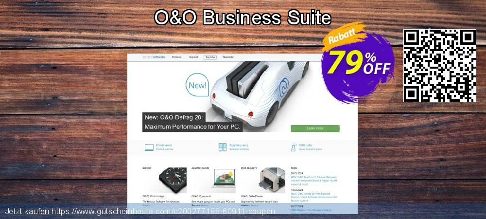 O&O Business Suite überraschend Außendienst-Promotions Bildschirmfoto