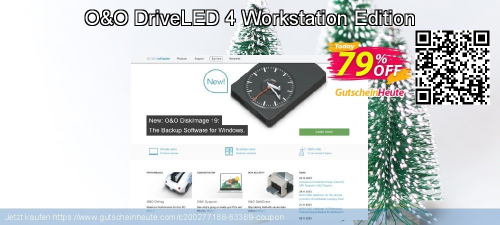 O&O DriveLED 4 Workstation Edition verblüffend Ermäßigung Bildschirmfoto