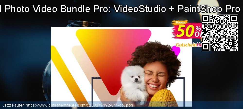Corel Photo Video Bundle Pro: VideoStudio + PaintShop Pro 2023 super Preisnachlässe Bildschirmfoto