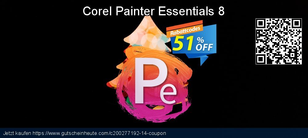 Corel Painter Essentials 8 genial Ausverkauf Bildschirmfoto