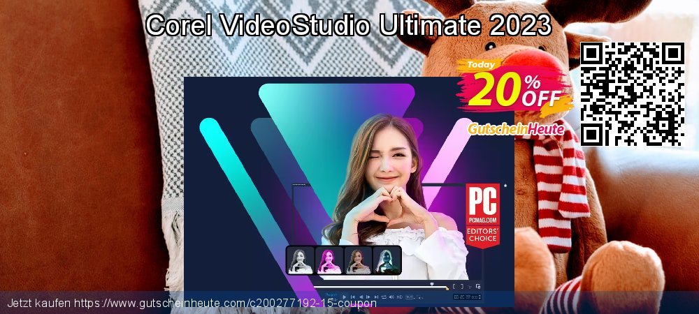 Corel VideoStudio Ultimate 2023 spitze Außendienst-Promotions Bildschirmfoto