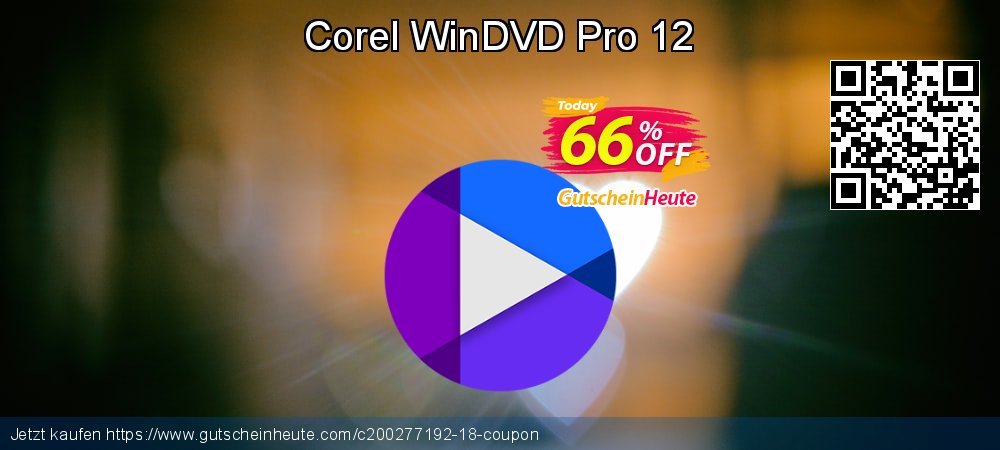 Corel WinDVD Pro 12 uneingeschränkt Förderung Bildschirmfoto