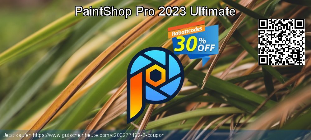 PaintShop Pro 2023 Ultimate fantastisch Ermäßigung Bildschirmfoto