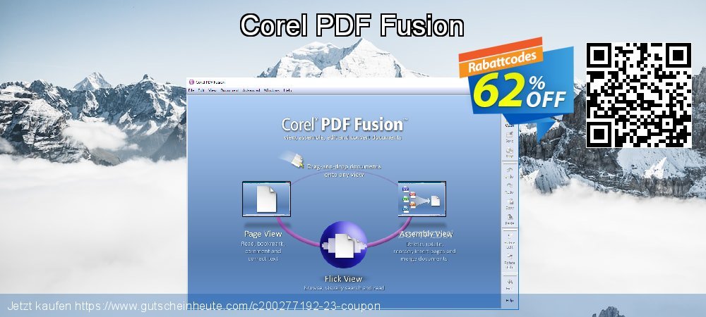Corel PDF Fusion erstaunlich Preisnachlässe Bildschirmfoto