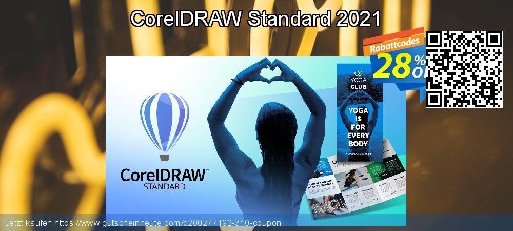CorelDRAW Standard 2021 uneingeschränkt Preisreduzierung Bildschirmfoto