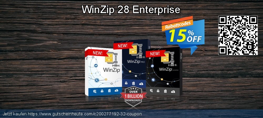 WinZip 28 Enterprise wundervoll Außendienst-Promotions Bildschirmfoto