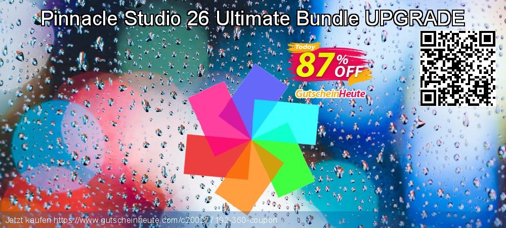 Pinnacle Studio 26 Ultimate Bundle UPGRADE Exzellent Außendienst-Promotions Bildschirmfoto