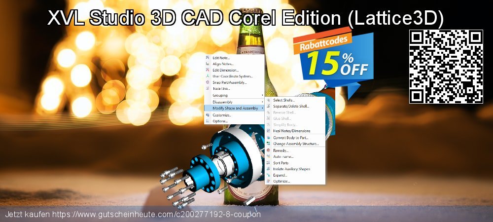XVL Studio 3D CAD Corel Edition - Lattice3D  verblüffend Preisnachlass Bildschirmfoto
