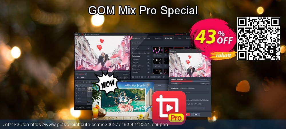 GOM Mix Pro Special wundervoll Preisnachlässe Bildschirmfoto