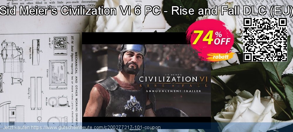 Sid Meier’s Civilization VI 6 PC - Rise and Fall DLC - EU  aufregenden Rabatt Bildschirmfoto