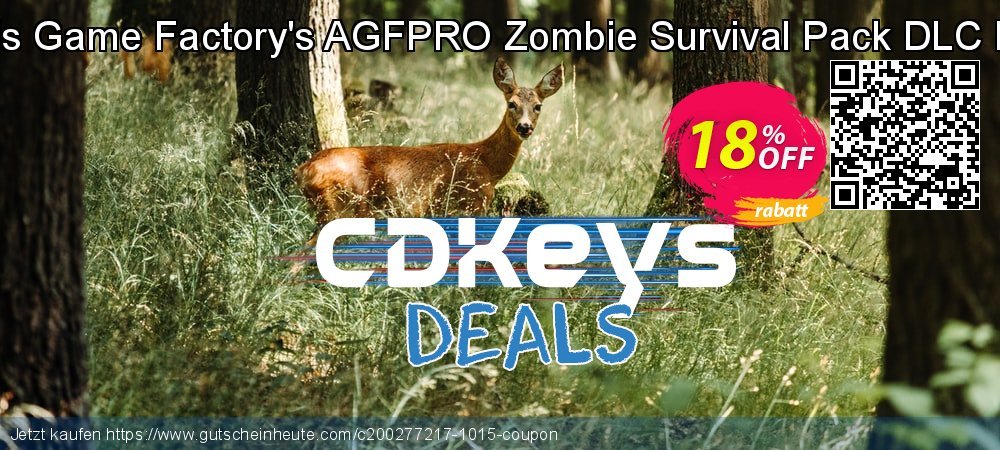 Axis Game Factory's AGFPRO Zombie Survival Pack DLC PC ausschließenden Preisnachlässe Bildschirmfoto